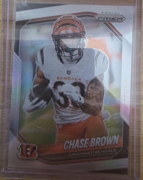 2025 Panini Prizm #130 Chase Brown — front