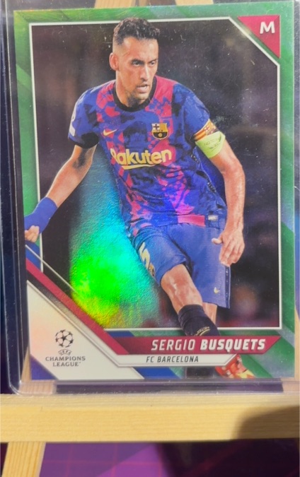 2021-22 Topps UEFA Champions League #60 Sergio Busquets — front