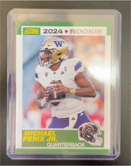 2024 Score #7 Michael Penix Jr. — front