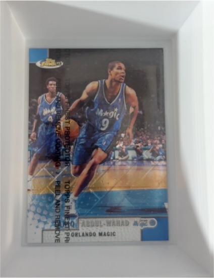 1998-99 Topps Finest #139 Tariq Abdul-Wahad — front