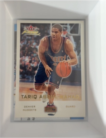 2001-02 Fleer Shoebox #1 Tariq Abdul-Wahad — front