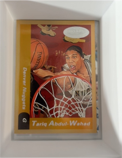 2000 Hoops Hot Prospects #66 Tariq Abdul-Wahad — front