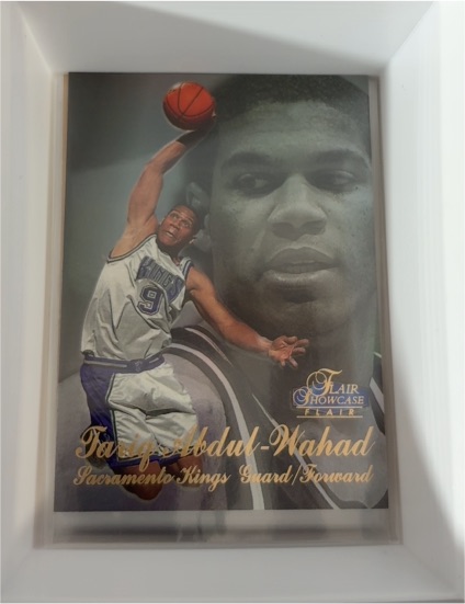 1997-98 Flair Showcase #41 Tariq Abdul-Wahad — front
