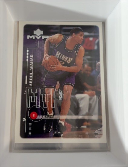 1999-00 Upper Deck MVP #142 Tariq Abdul-Wahad — front