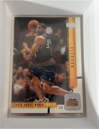 2001-02 Upper Deck #266 Tariq Abdul-Wahad — front