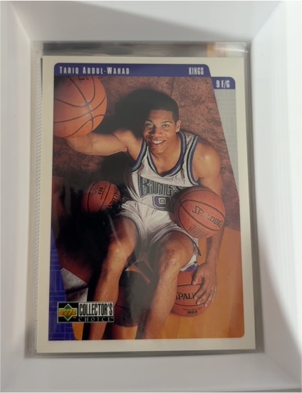 1997-98 Upper Deck Collector's Choice #320 Tariq Abdul-Wahad — front
