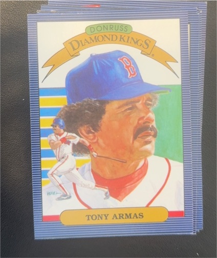 1986 Donruss Diamond Kings #5 Tony Armas — front