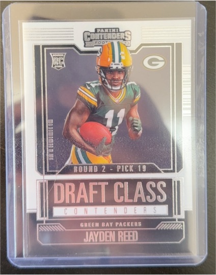 2023 Panini Contenders Draft Class #14 Jayden Reed — front