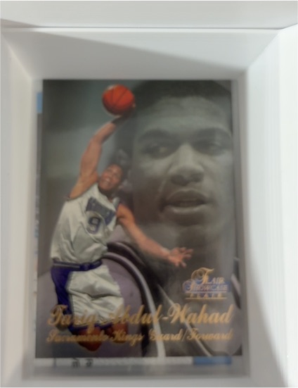 1997-98 Flair Showcase #41 Tariq Abdul-Wahad — front