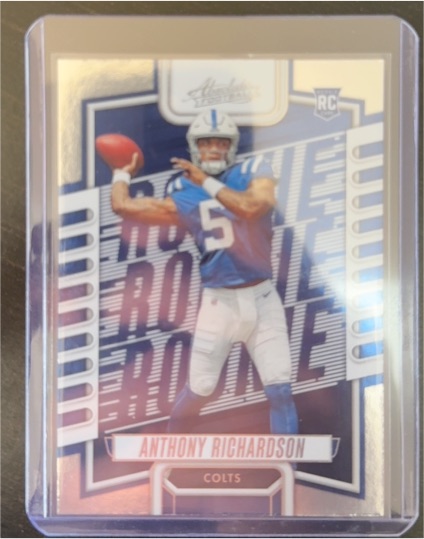 2023 Panini Absolute #104 Anthony Richardson Rookie — front