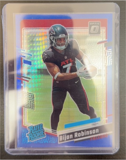 2023 Panini Donruss Optic #206 Bijan Robinson — front