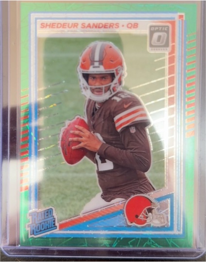 2025 Panini Donruss Optic #203 Shedeur Sanders — front