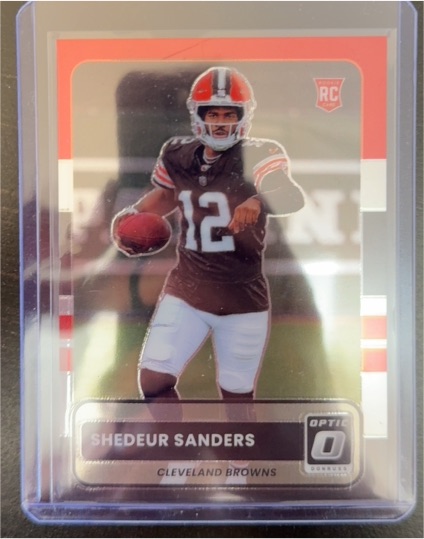 2025 Panini Donruss Optic #3 Shedeur Sanders — front