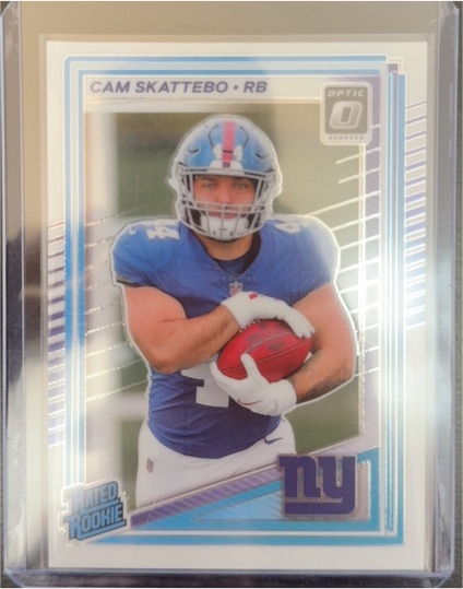 2025 Donruss Optic #228 Cam Skattebo — front