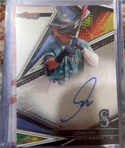 2022 Bowman's Best #B22-JC Jonatan Clase — front