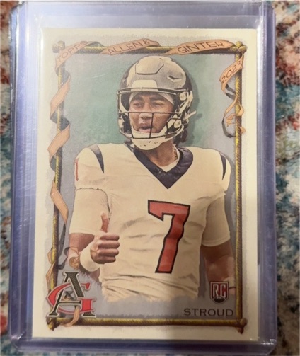 2023 Topps Composite Allen & Ginter #402 CJ Stroud Rookie Houston Texans — front