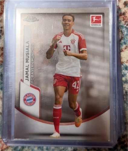 2023-24 Topps Chrome Bundesliga #83 Jamal Musiala — front