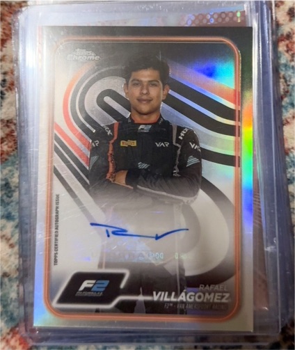 2024 Topps Chrome Formula 1 #CAC-VIL Rafael Villagomez — front