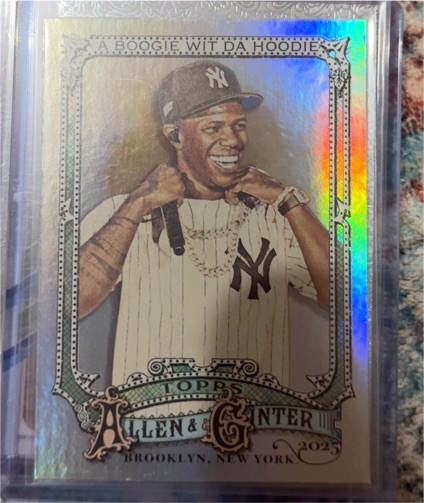 2025 Topps Allen & Ginter #270 A Boogie Wit Da Hoodie — front