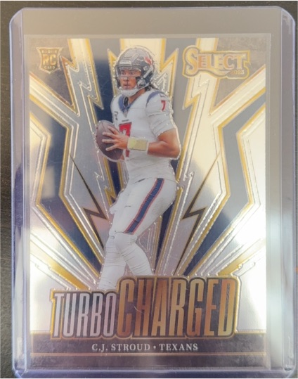 2023 Panini Select #TUR-CST C.J. Stroud Turbocharged — front