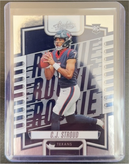 2023 Panini Absolute Football #102 C.J. Stroud Rookie — front