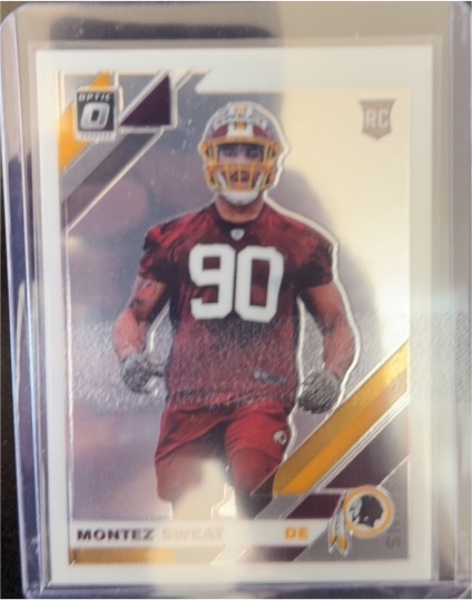 2019 Panini Donruss Optic #110 Montez Sweat — front