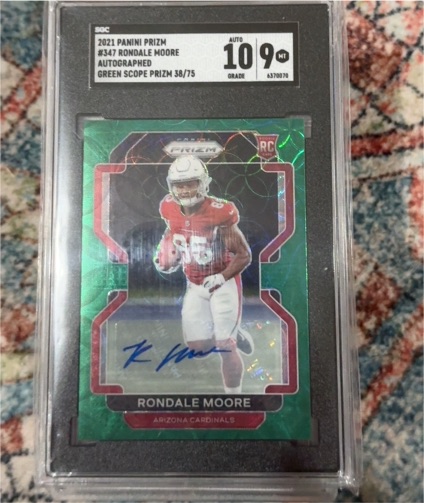 2021 Panini Prizm #347 Rondale Moore — front
