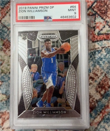 2019 Panini Prizm DP #64 Zion Williamson — front