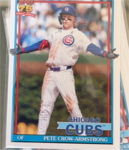 2026 Topps Series 1 #T91-64 Pete Crow-Armstrong — front