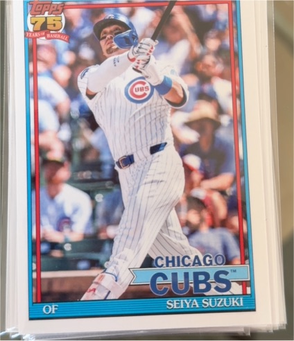 2026 Topps Series 1 #T91-37 Seiya Suzuki — front