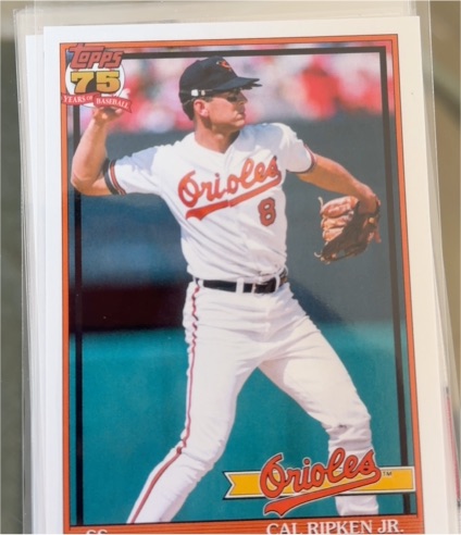 2026 Topps #T91-87 Cal Ripken Jr. — front
