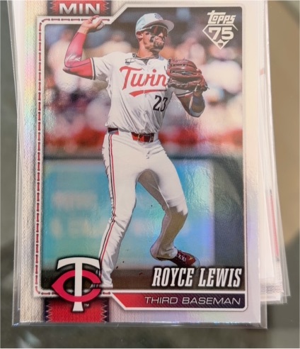 2026 Topps Series 1 #115 Royce Lewis — front