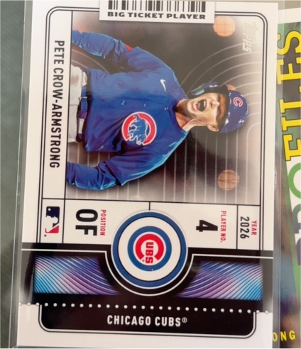 2026 Topps Series 1 Big Ticket Players #BTP-13 Pete Crow-Armstrong — front