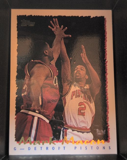 1994-95 Topps #129 Mark Macon — front