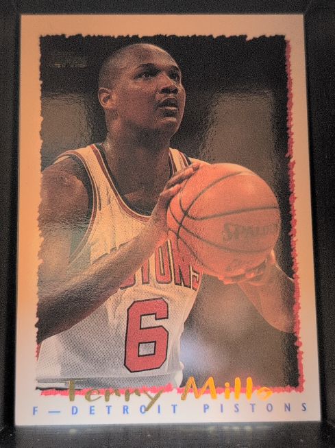 1994-95 Topps #38 Terry Mills — front