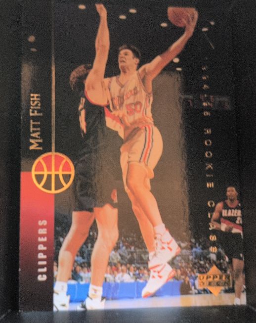 1994-95 Upper Deck #258 Matt Fish — front