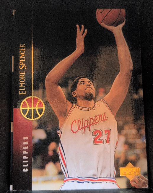 1994-95 Upper Deck #230 Elmore Spencer — front