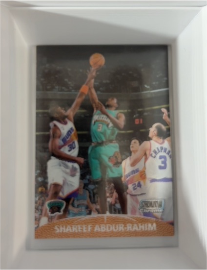 1999-00 Topps Stadium Club Chrome #12 Shareef Abdur-Rahim — front