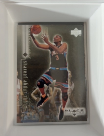 1998-99 Upper Deck Black Diamond #87 Shareef Abdur-Rahim — front