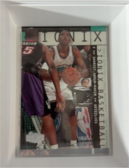 1999-00 Upper Deck Ionix #58 Shareef Abdur-Rahim — front