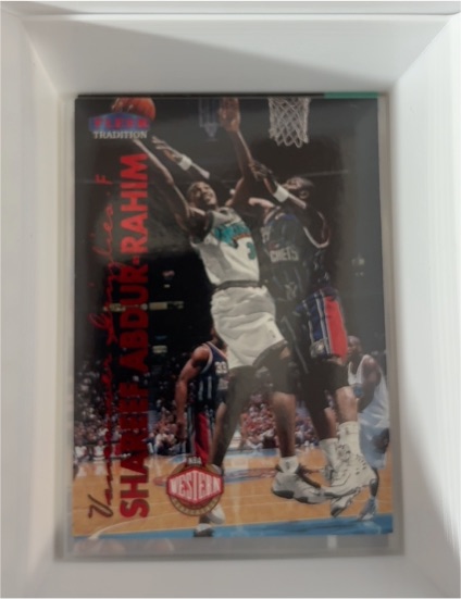 1999-00 Fleer Tradition #39 Shareef Abdur-Rahim — front