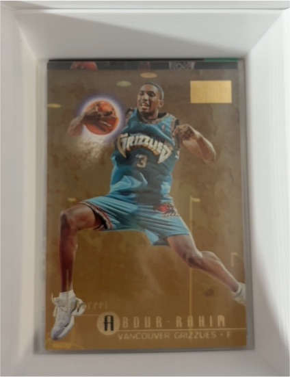 1996-97 SkyBox Premium #122 Shareef Abdur-Rahim Rookie Vancouver Grizzlies — front