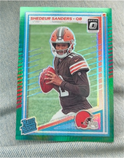 2025 Panini Donruss Optic #203 Shedeur Sanders — front