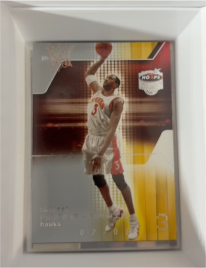 2003-04 Upper Deck Finite #1 Shareef Abdur-Rahim — front