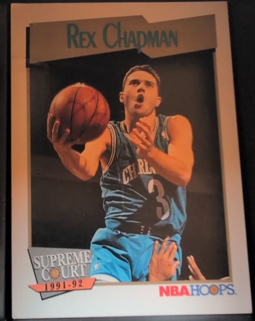 1991-92 NBA Hoops Supreme Court #453 Rex Chapman — front