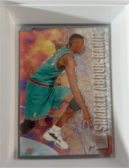 1996-97 Fleer Metal #220 Shareef Abdur-Rahim — front