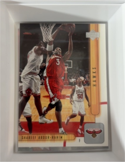 2001-02 Upper Deck #226 Shareef Abdur-Rahim — front