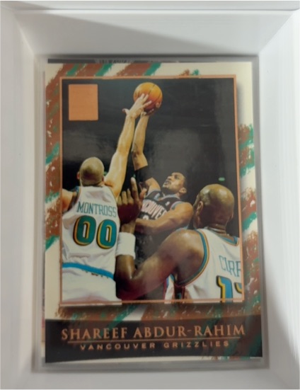 2000-01 Topps Reserve #100 Shareef Abdur-Rahim — front