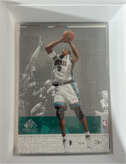 2000-01 Upper Deck SP Authentic #85 Shareef Abdur-Rahim — front