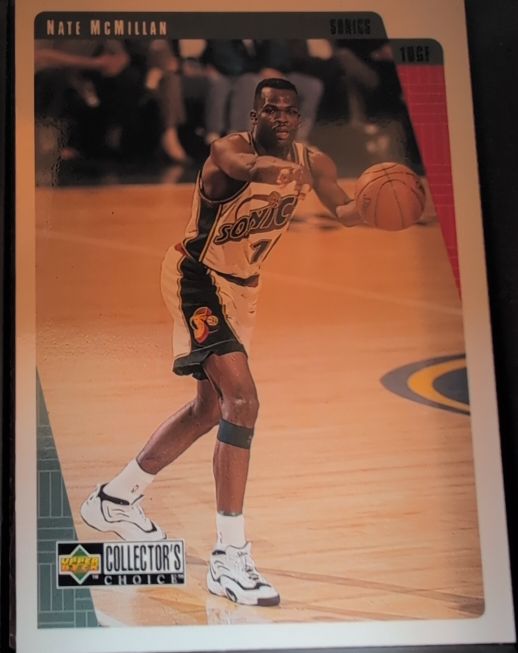 1997-98 Upper Deck Collector's Choice #132 Nate McMillan — front
